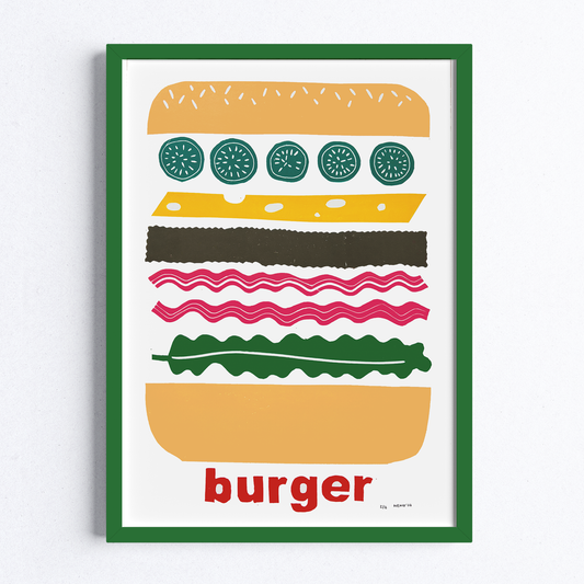 Burger Print