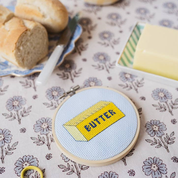 Butter Cross Stitch Kit