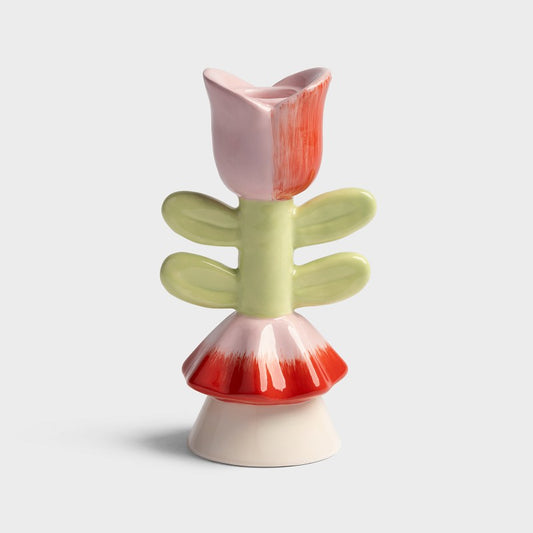 &Klevering Blume Tulip Candle Holder - Largest