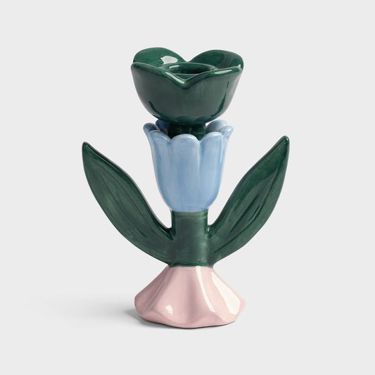 &Klevering Blume Tulip Candle Holder - Large