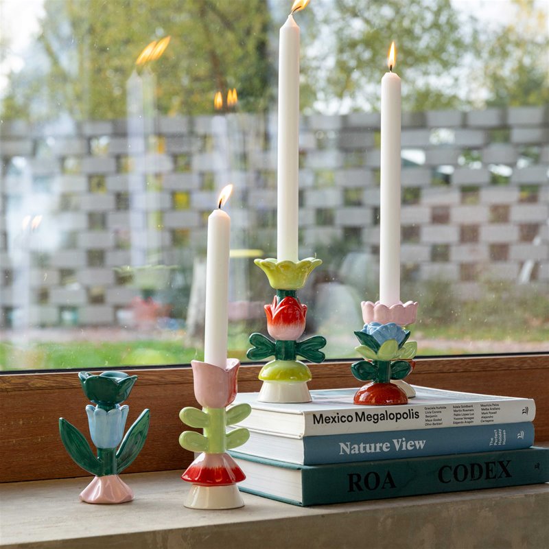 &Klevering Blume Tulip Candle Holder - Largest