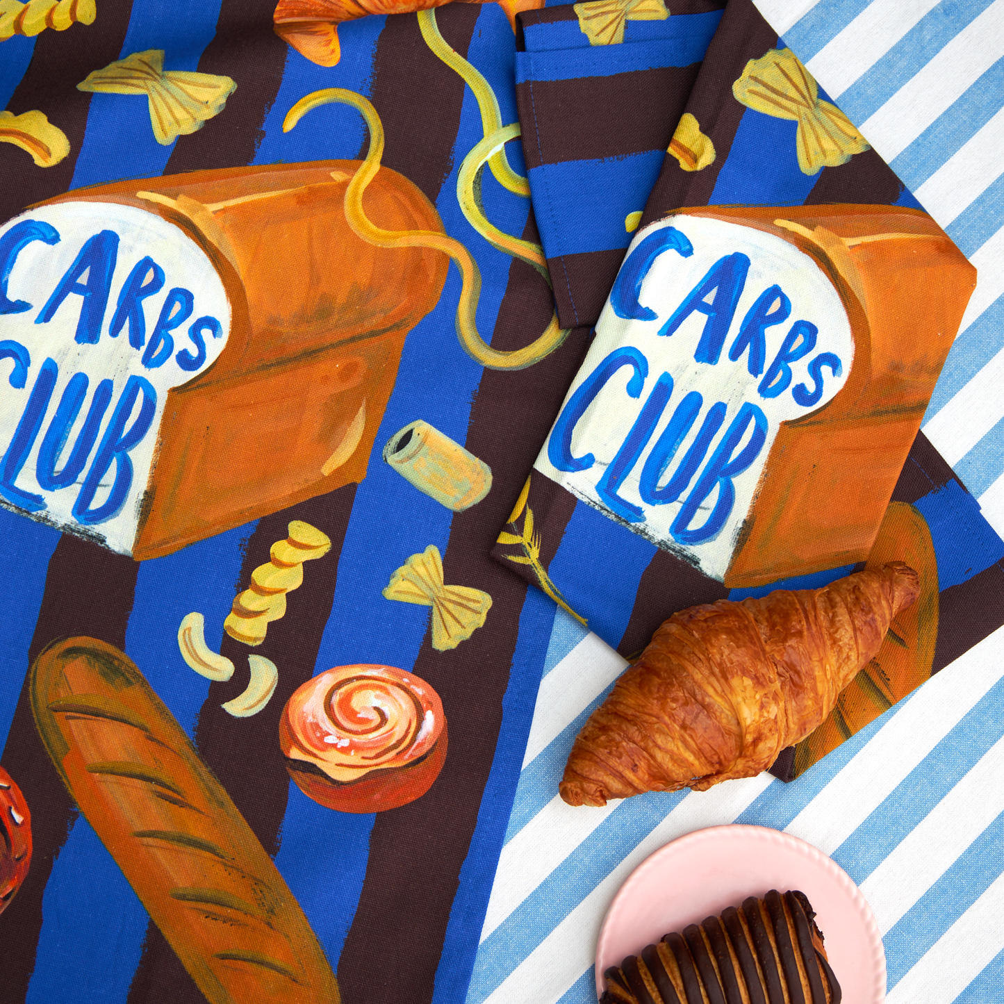 Carbs Club Tea Towel