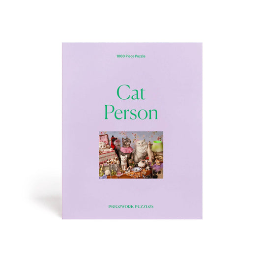 Cat Person - 1000 Pieces Jigsaw Puzzle