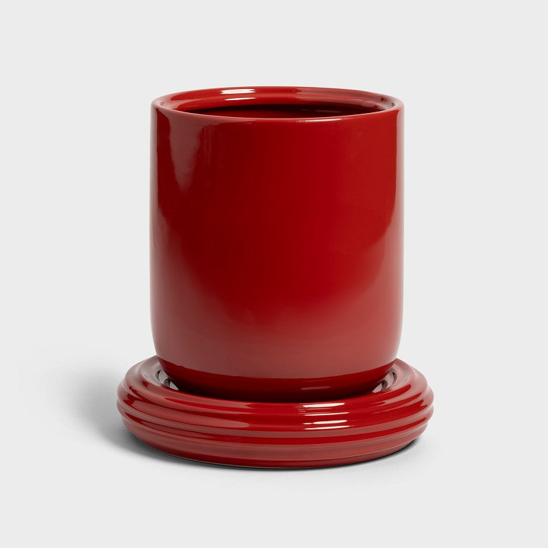 Churros Planter - Burgundy