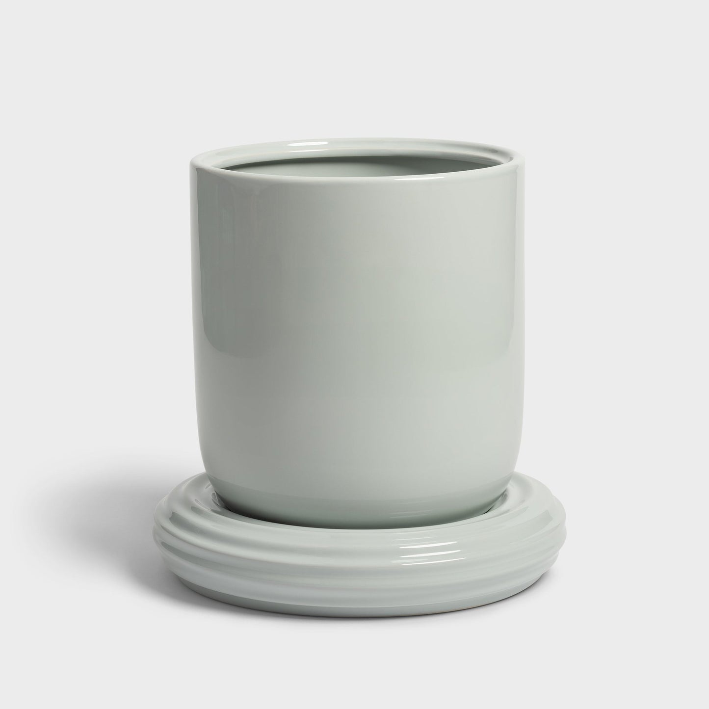 Churros Planter - Mist Pale Blue Grey