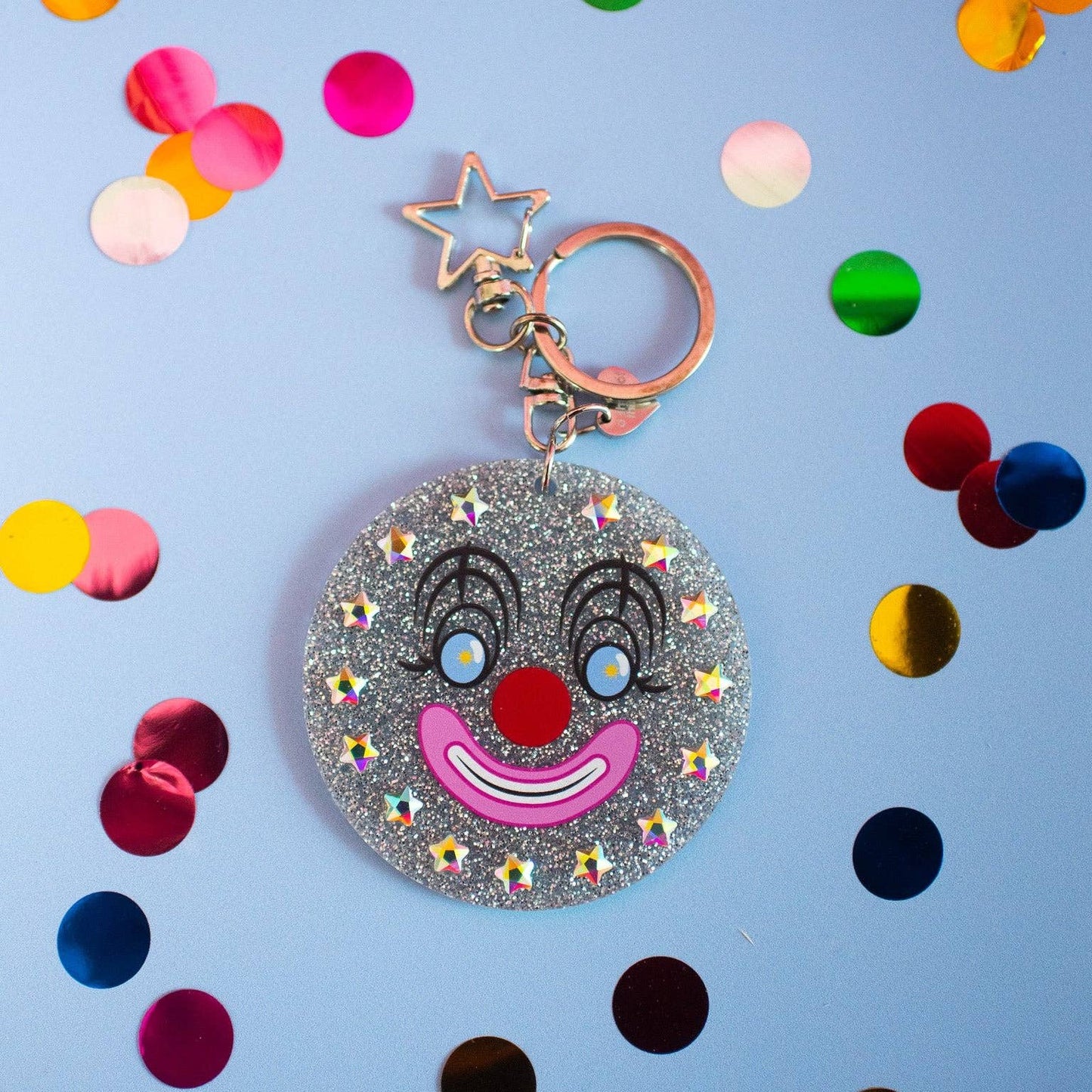 Clown Keychain