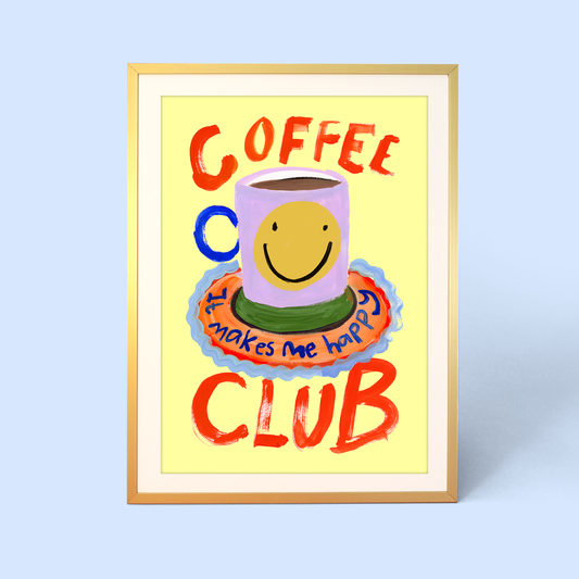 Coffee Club Print