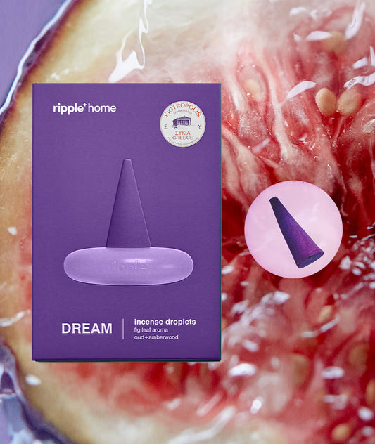 Ripple Incense Cones - Dream - Firewood Fig Leaf Aroma