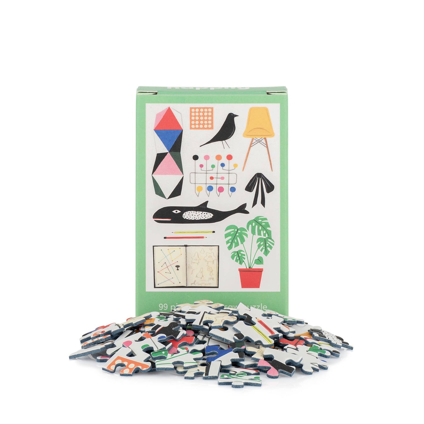 Eames - 99 Piece Mini Jigsaw Puzzle