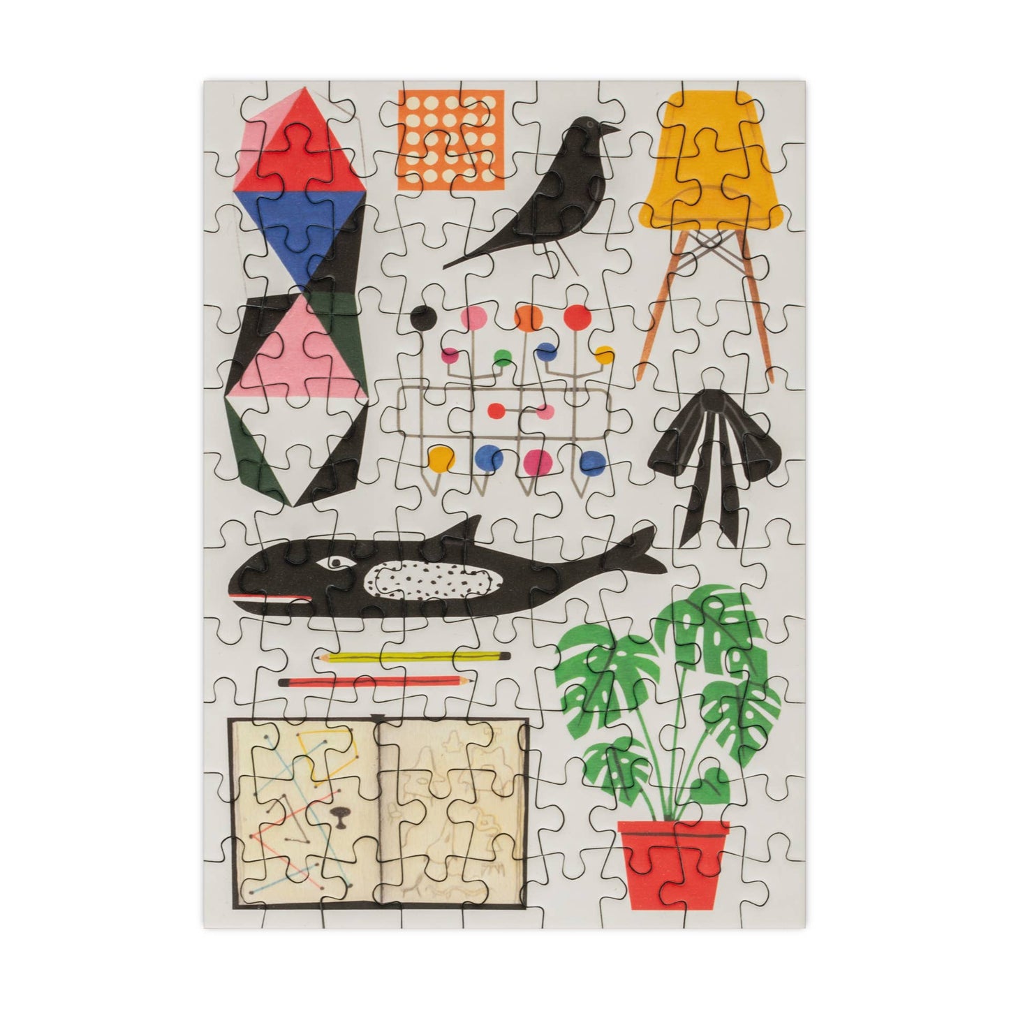 Eames - 99 Piece Mini Jigsaw Puzzle