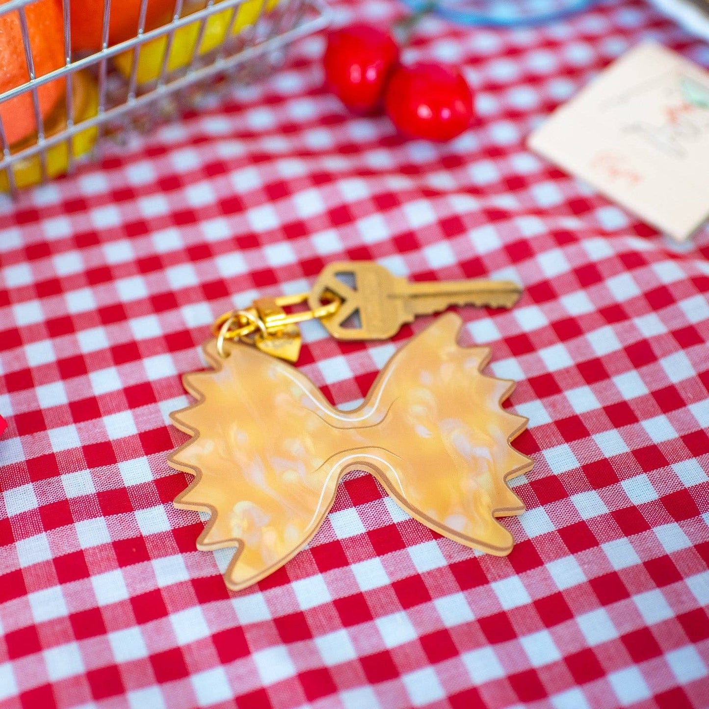 Farfalle Keychain