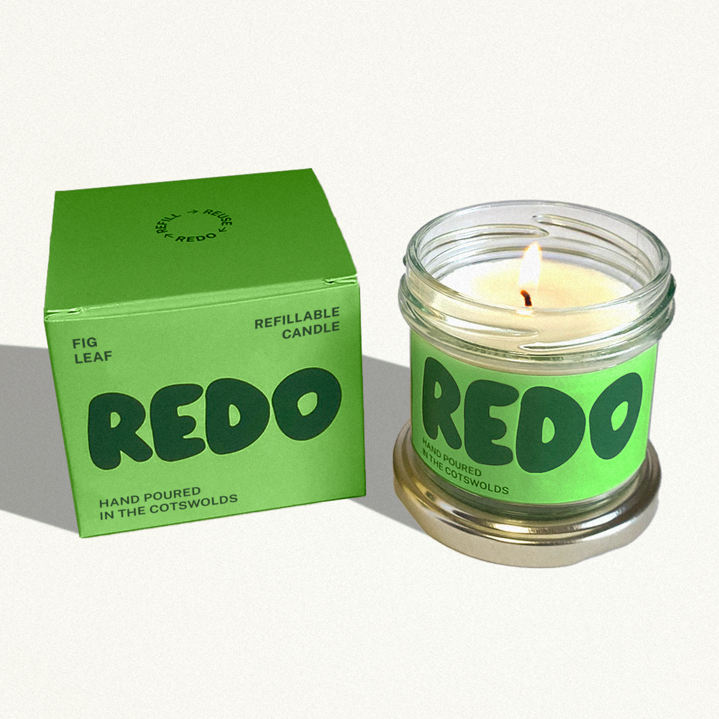 Fig Candle I Summer Candle I Retro Style Home Decor