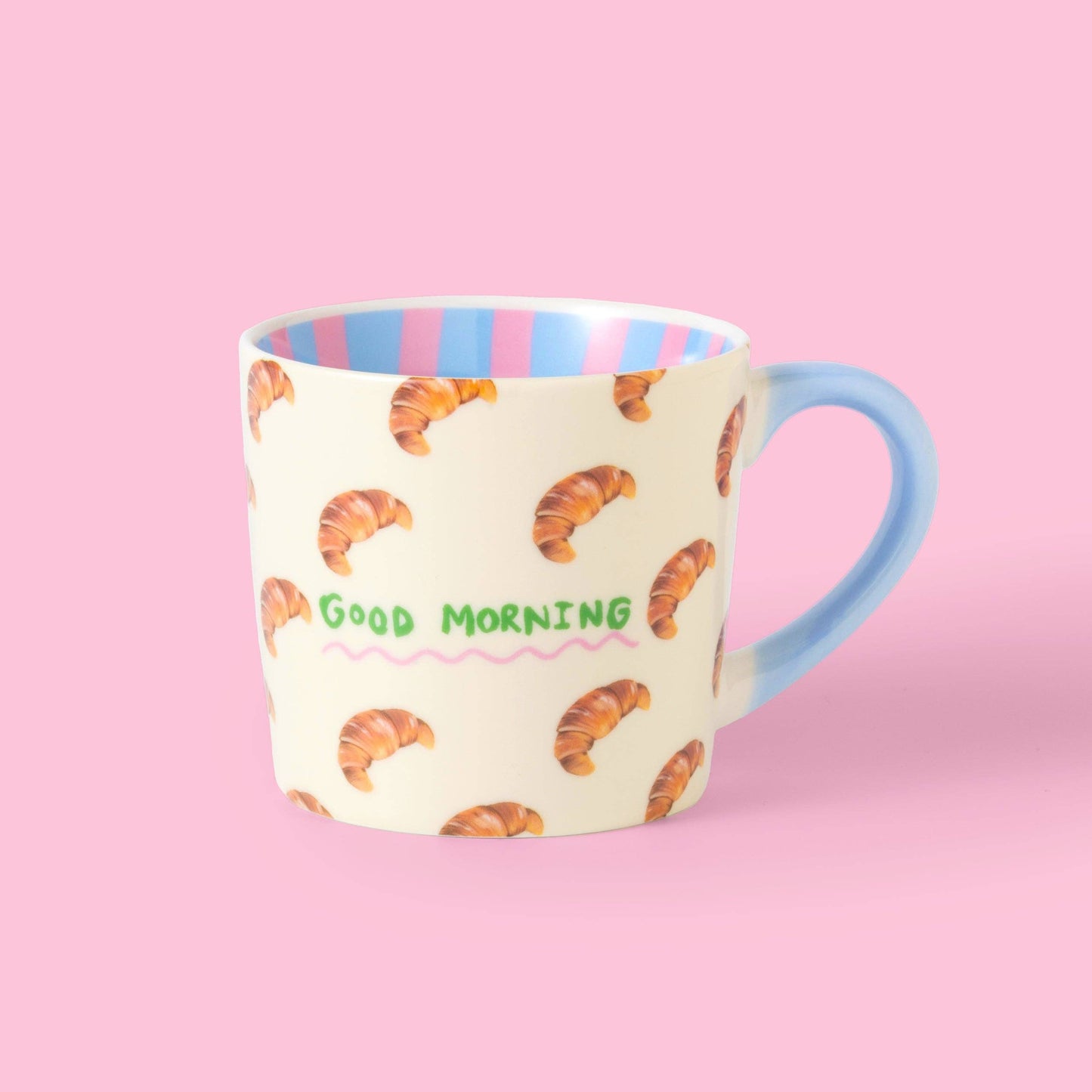 Good Morning Croissant Mug