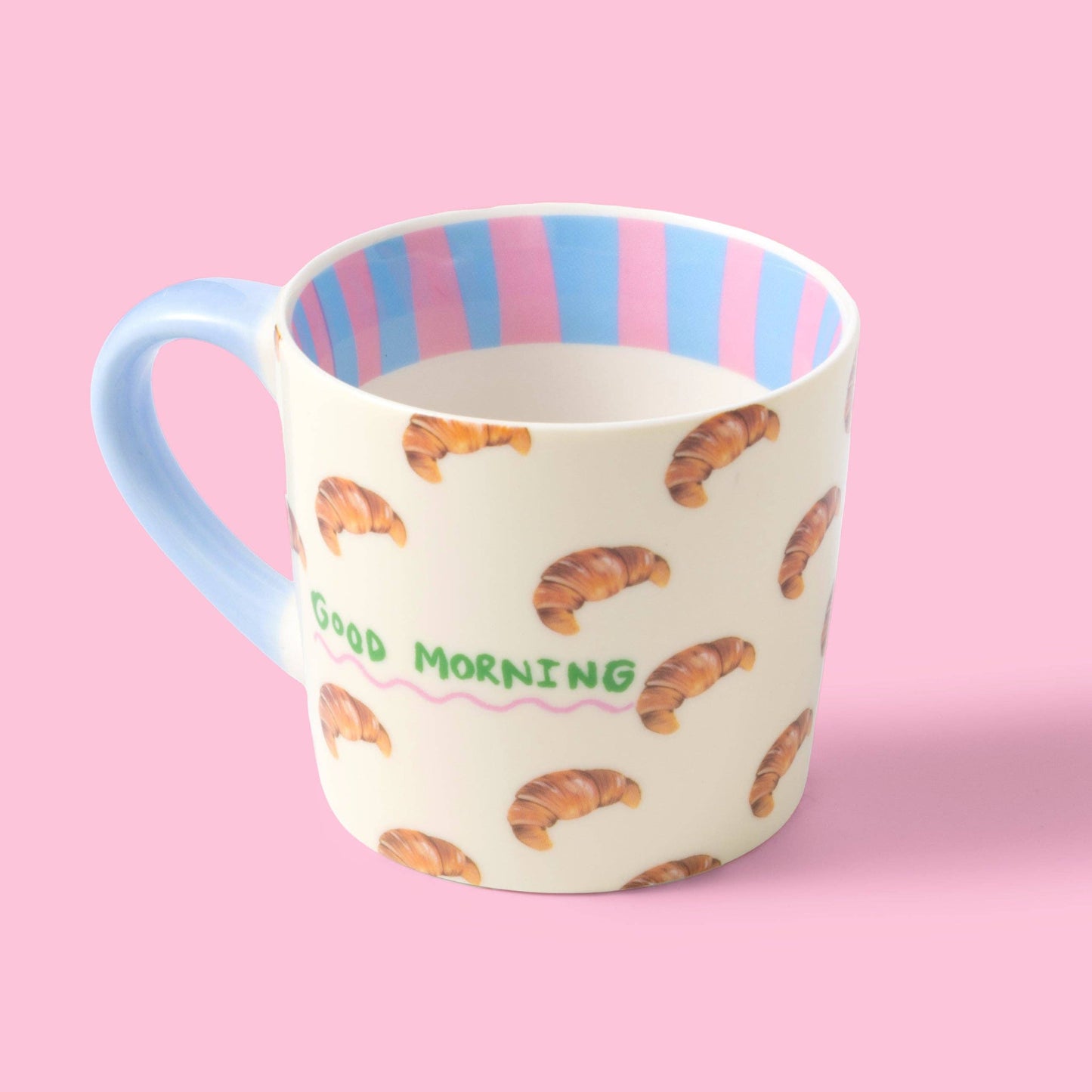 Good Morning Croissant Mug