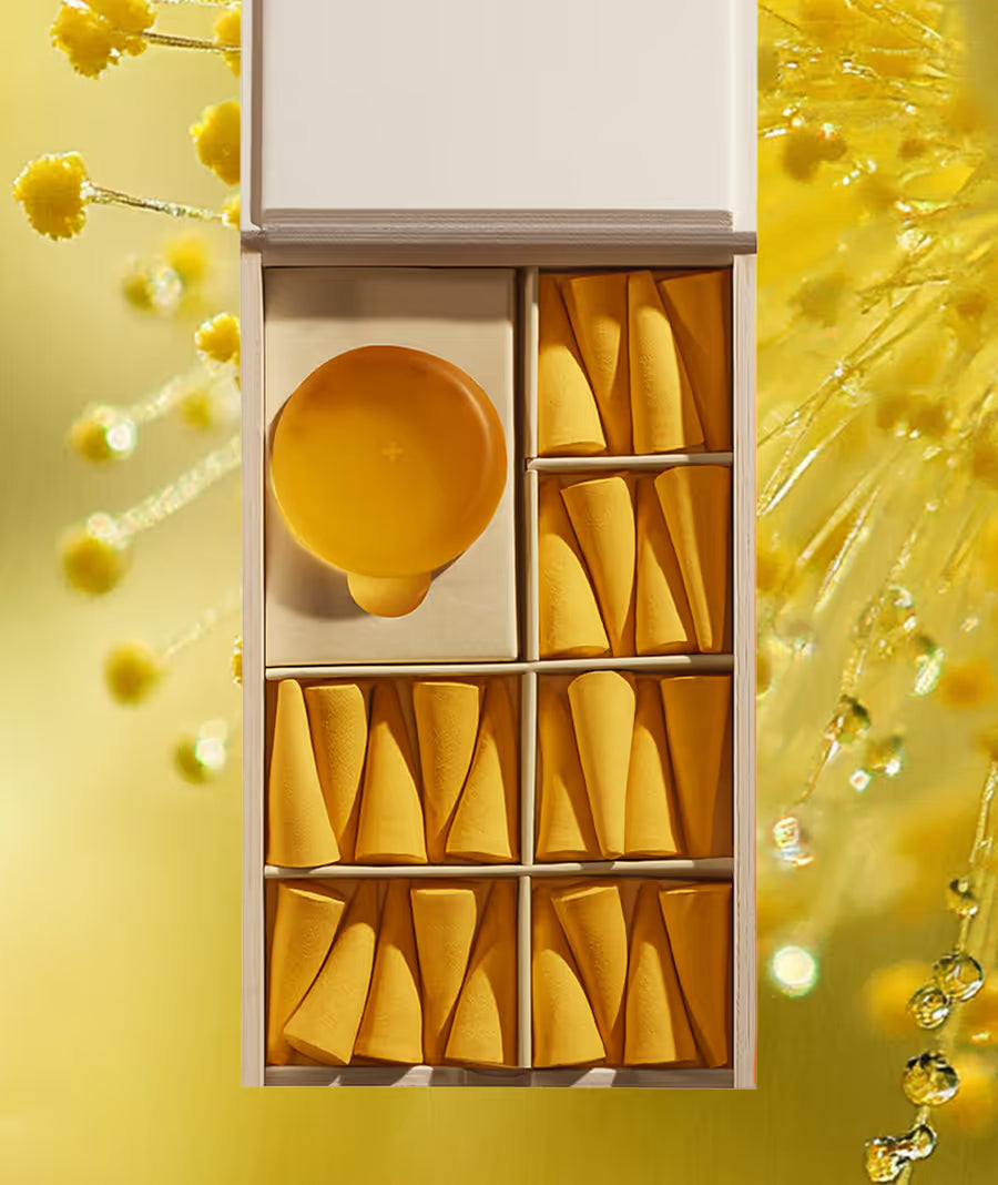 Ripple Incense Cones - Happy - Mimosa Aroma