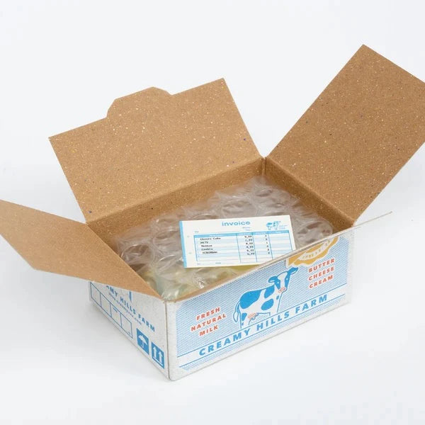HACO Dairy - Box of Flake Japanese Stickers