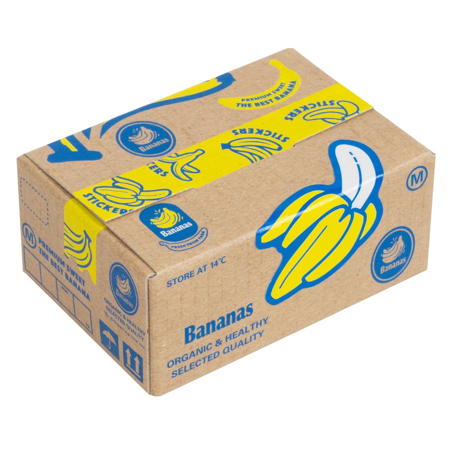 HACO Banana Box of Flake Japanese Stickers