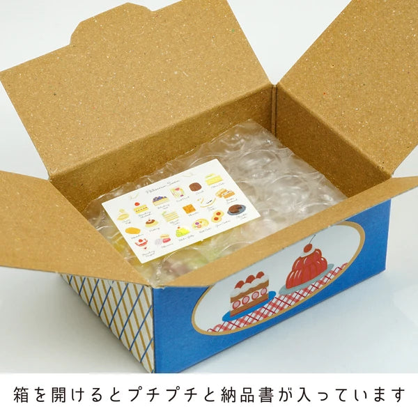 HACO Pâtisserie - Box of Flake Japanese Stickers