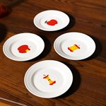 Hal Haines Apple Plate - Set of 4