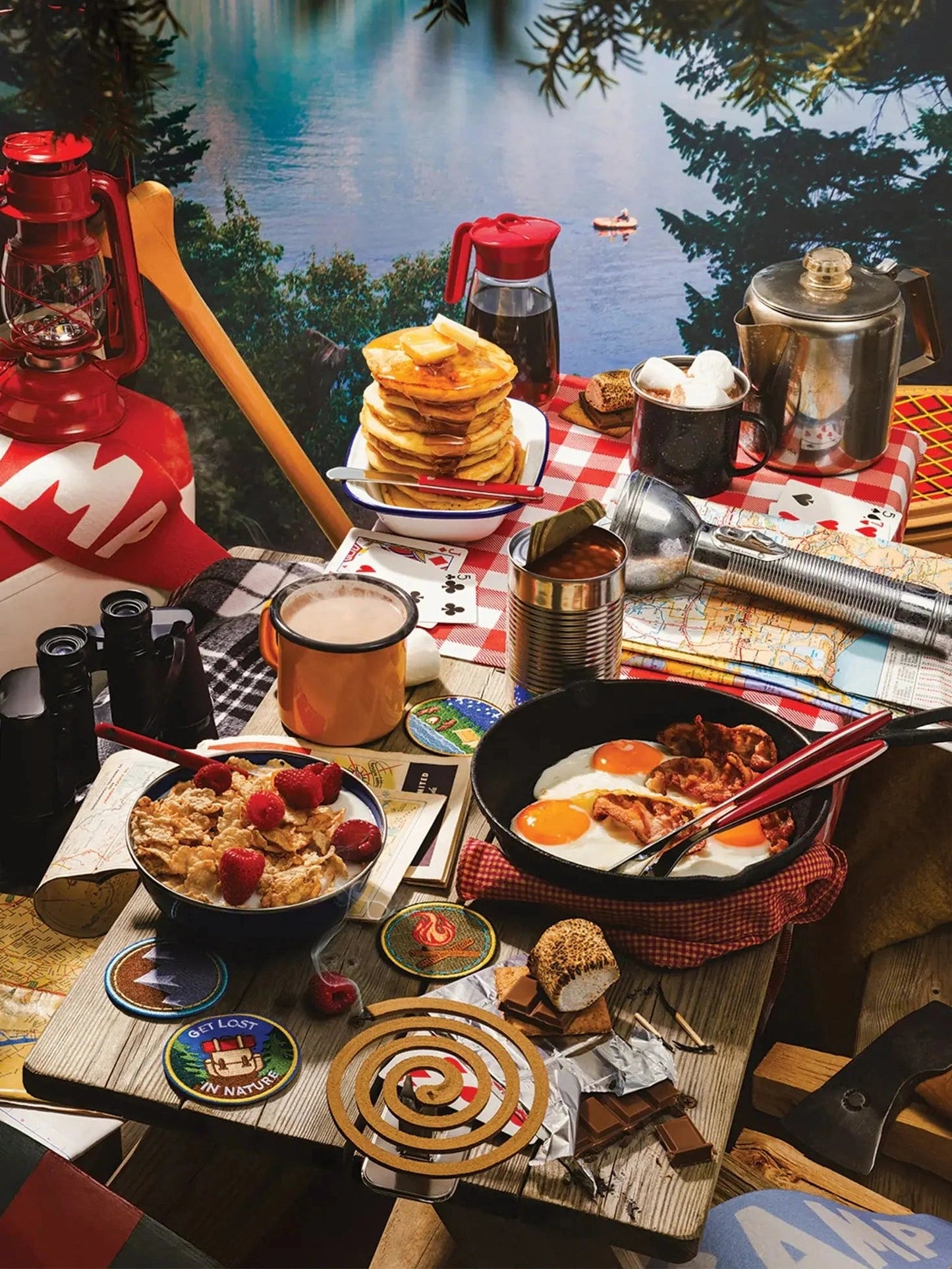 Happy Camper - 1000 Pieces Jigsaw Puzzle