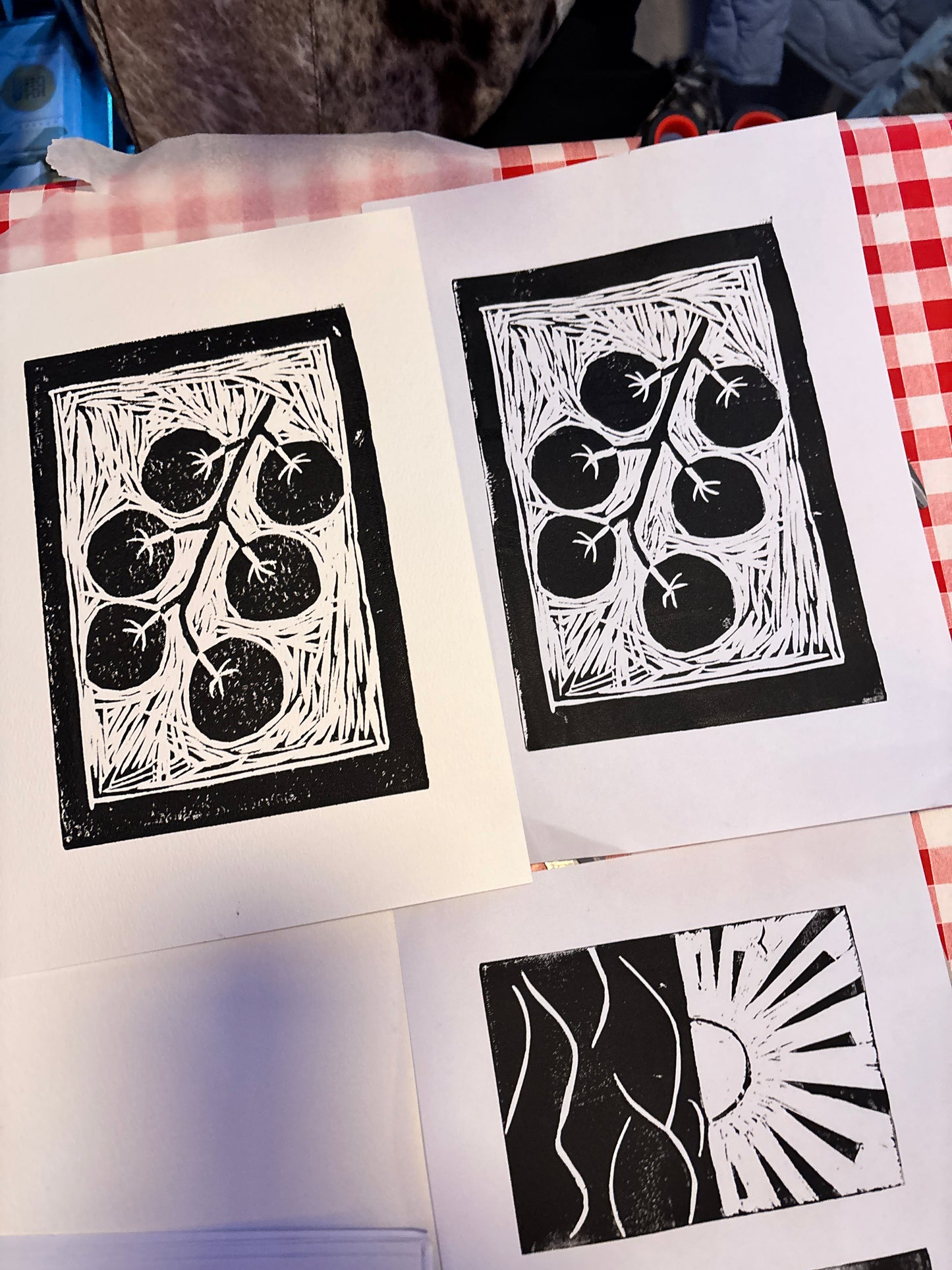 Introduction to Lino Printing ! Friday 14th August - 6:30pm - 8:30pm