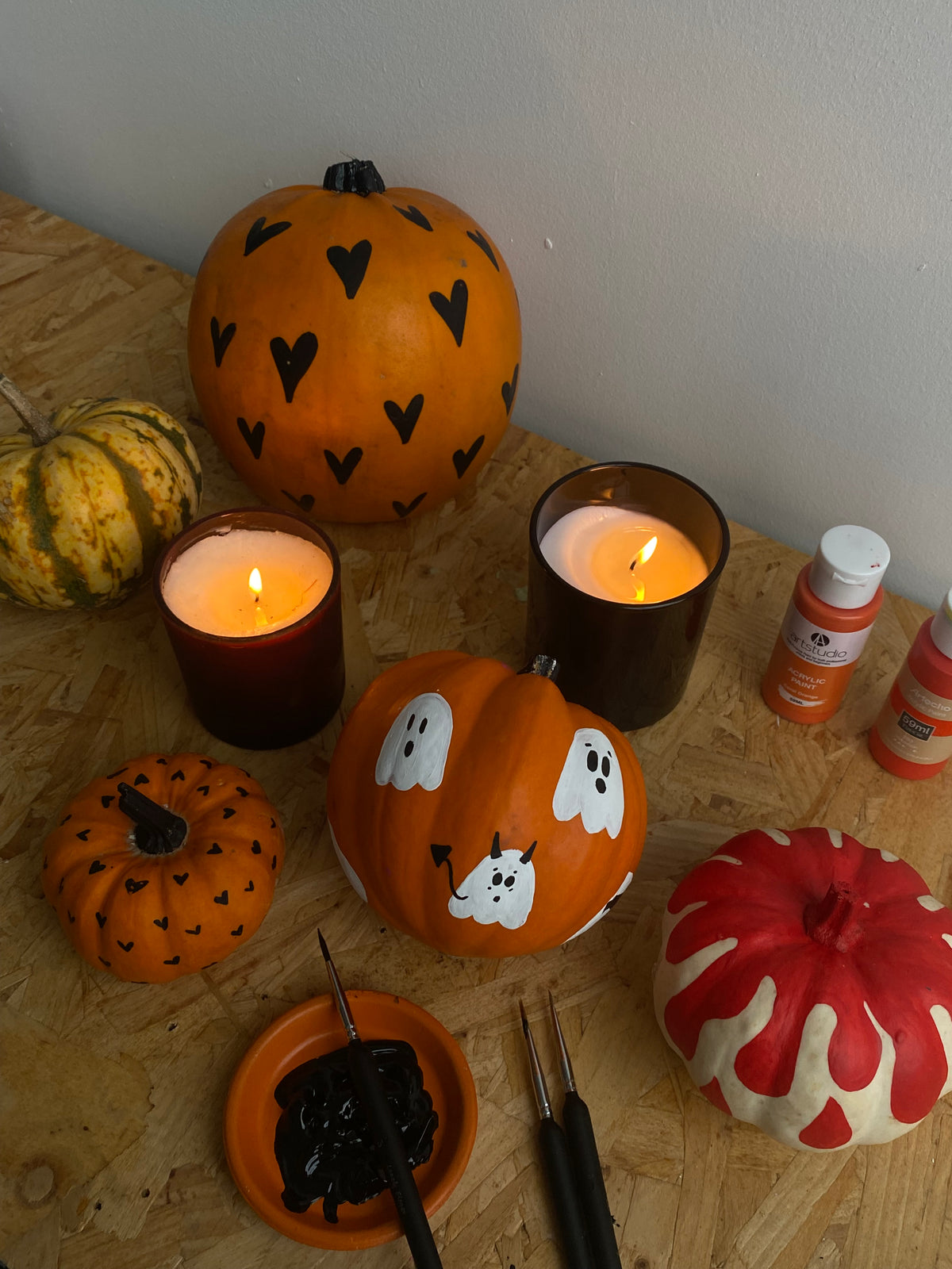 Pottery / Pumpkin Painting + Tarot Reading - Friday 16th October - 6:30pm - 9pm