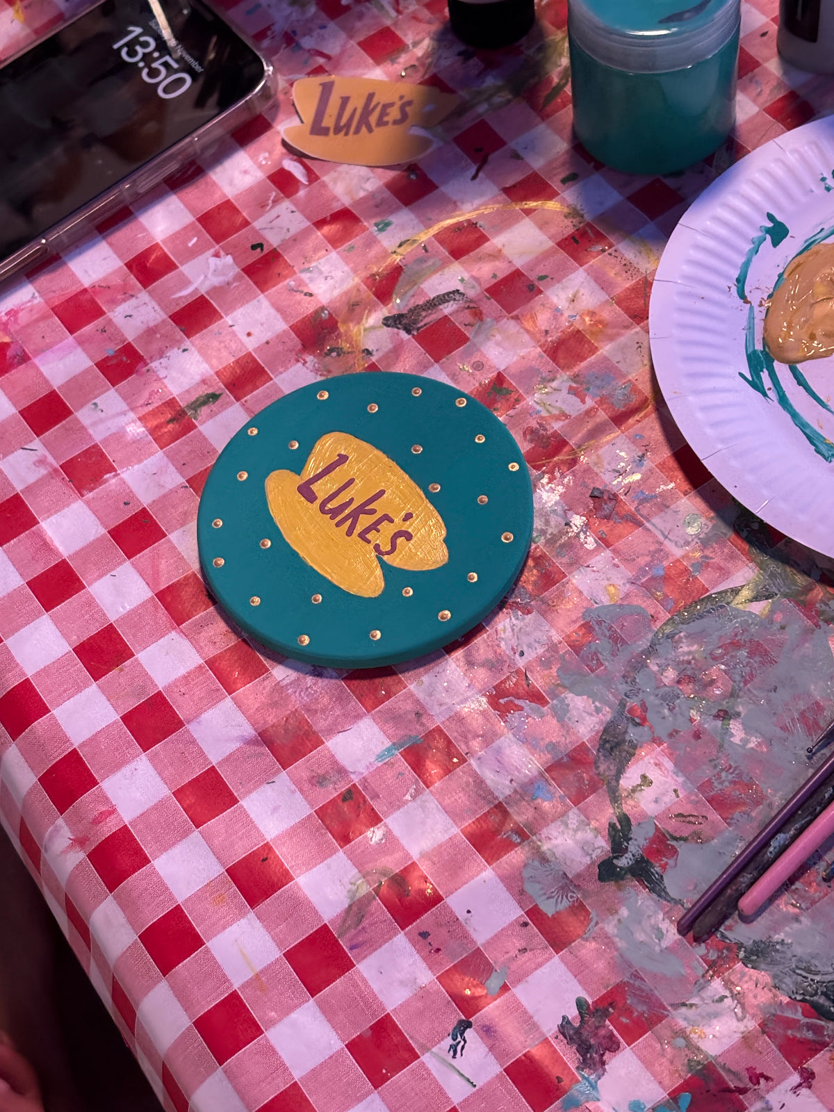 Gilmore Girls Pottery Painting, Cookies + Hot Chocs - Sunday 25th October - 6pm - 8pm