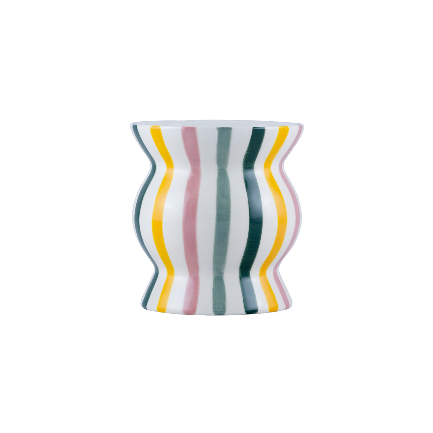 Ignacio - Stripe Vase Planter Plant Pot