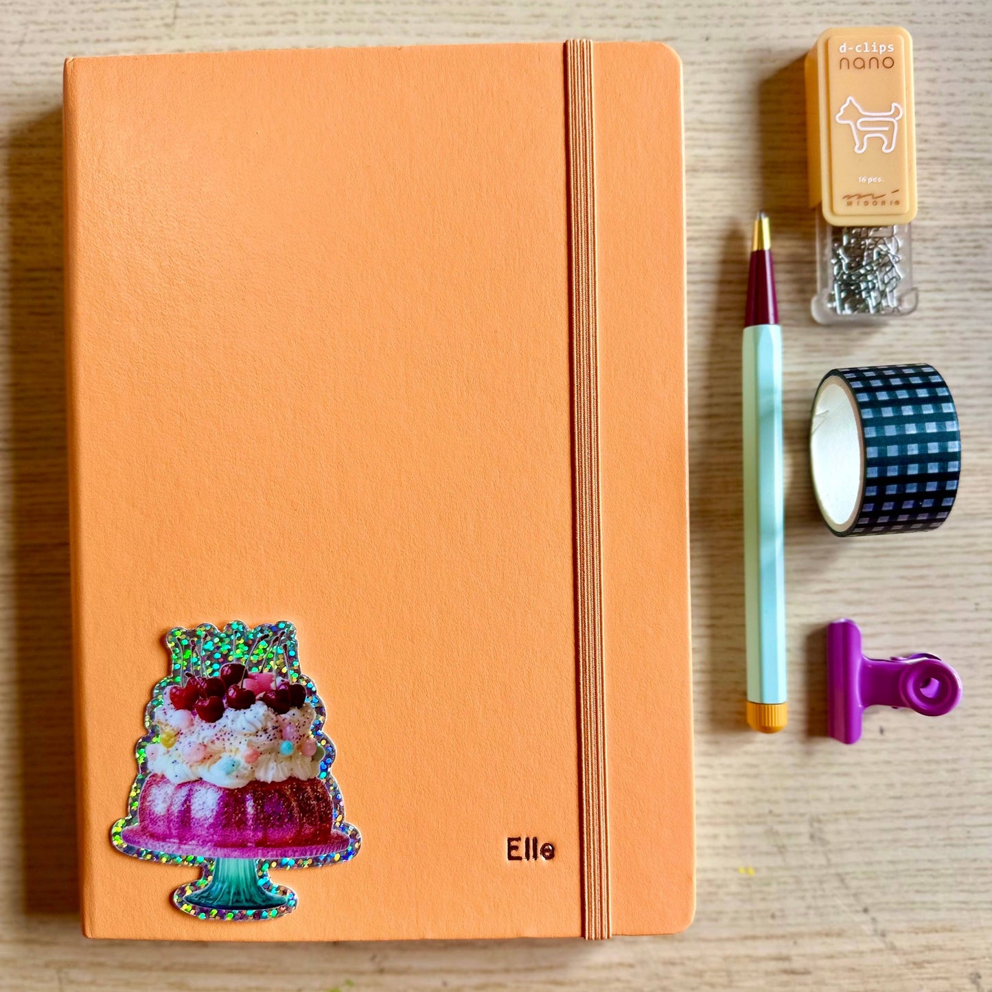 Jelly Vinyl Glitter Sticker