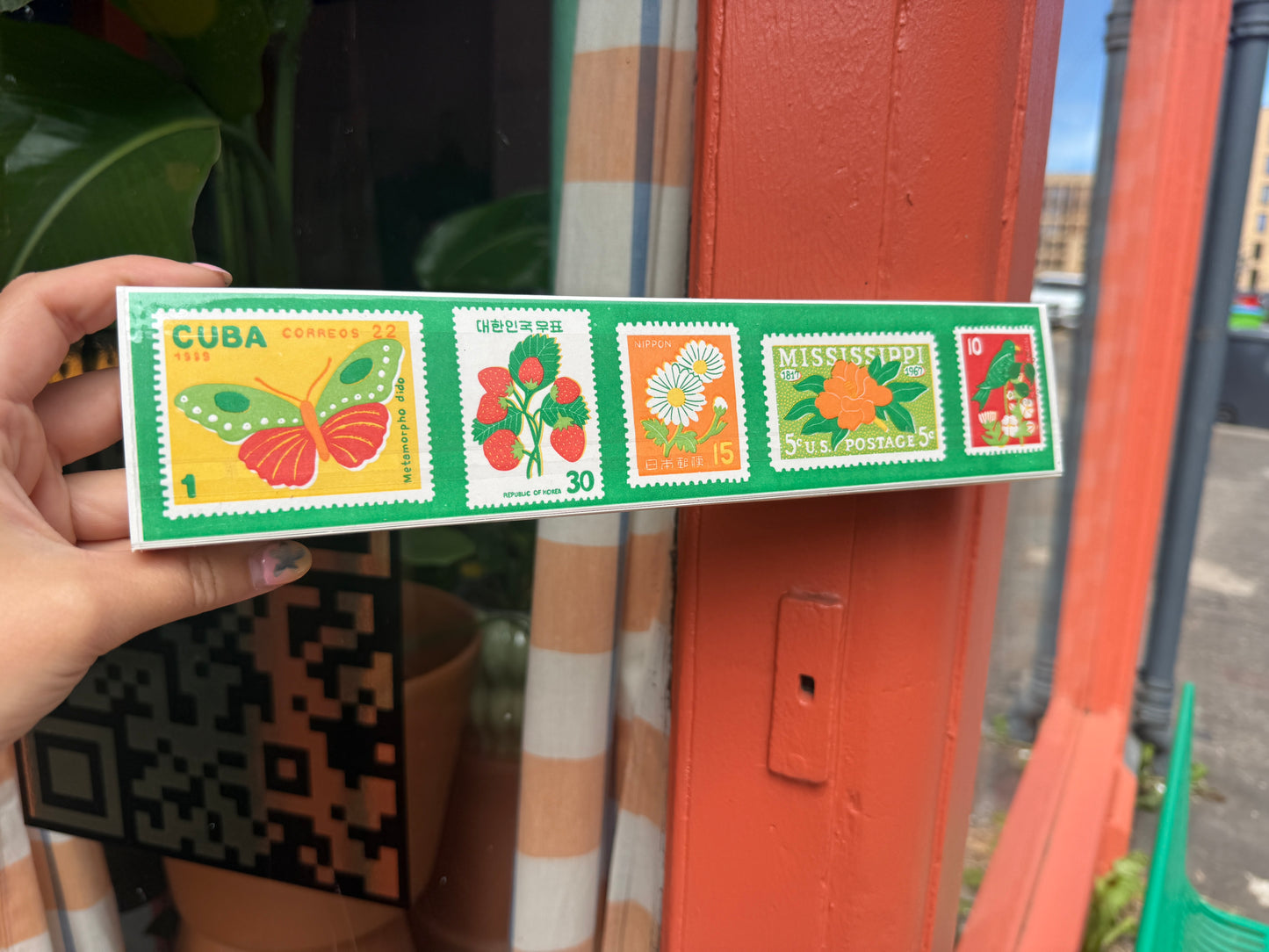 Fruit Post Stamps - Luxury Extra Long Matches -