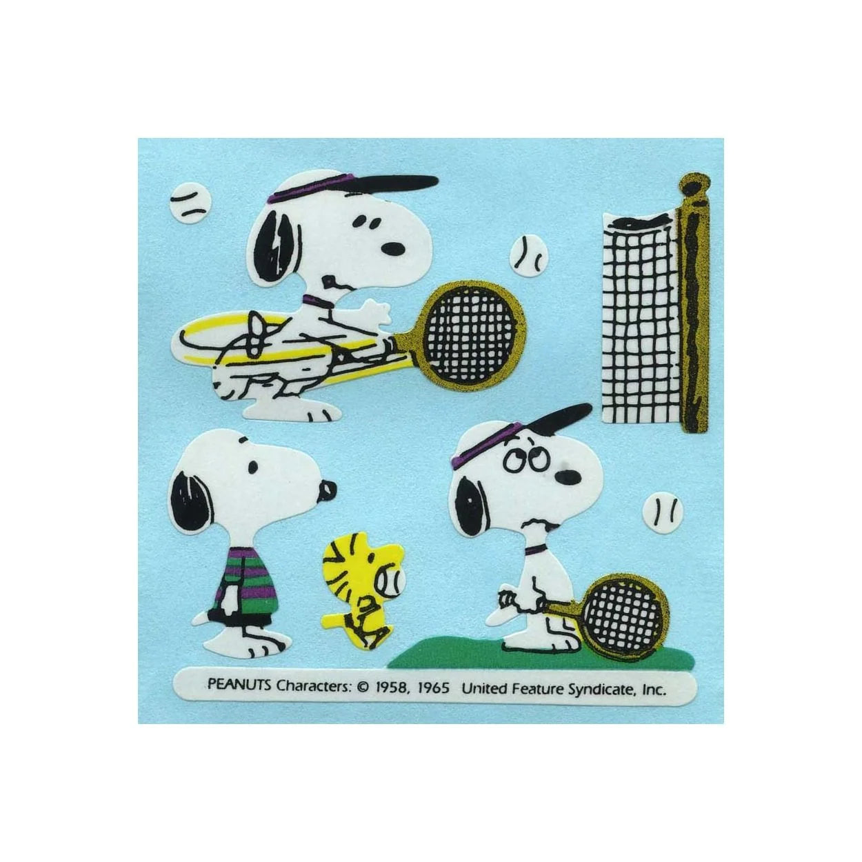 Vintage Snoopy Stickers - On The Roll