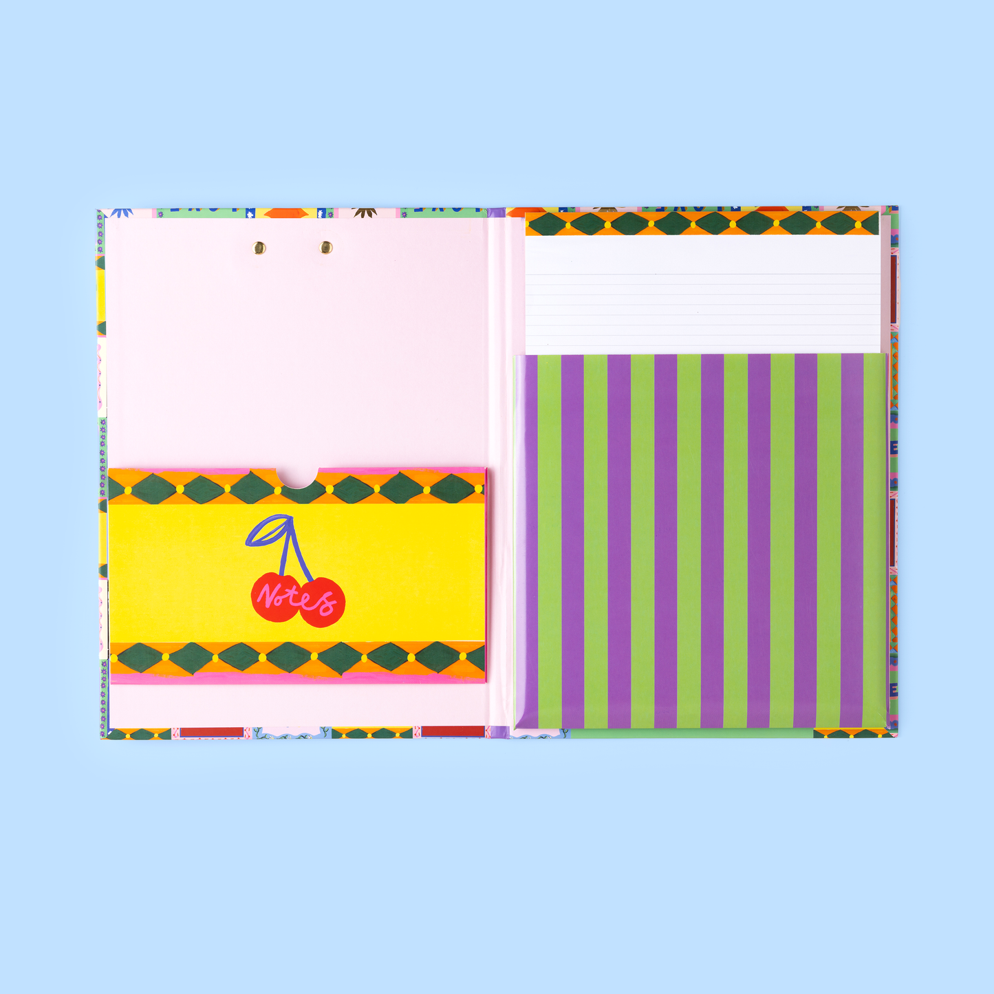 Patchwork Love A4 Padfolio