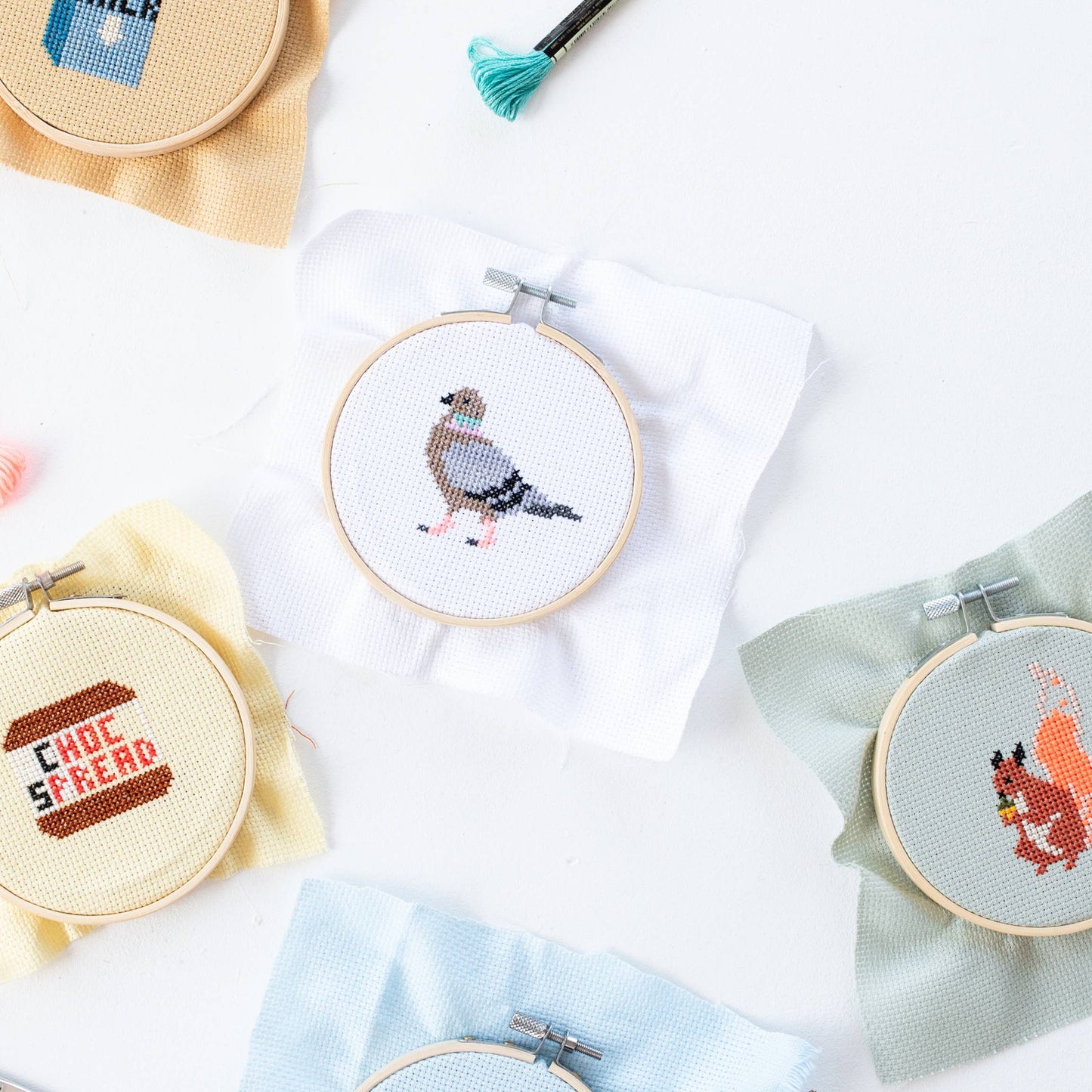 Pigeon Cross Stitch Kit