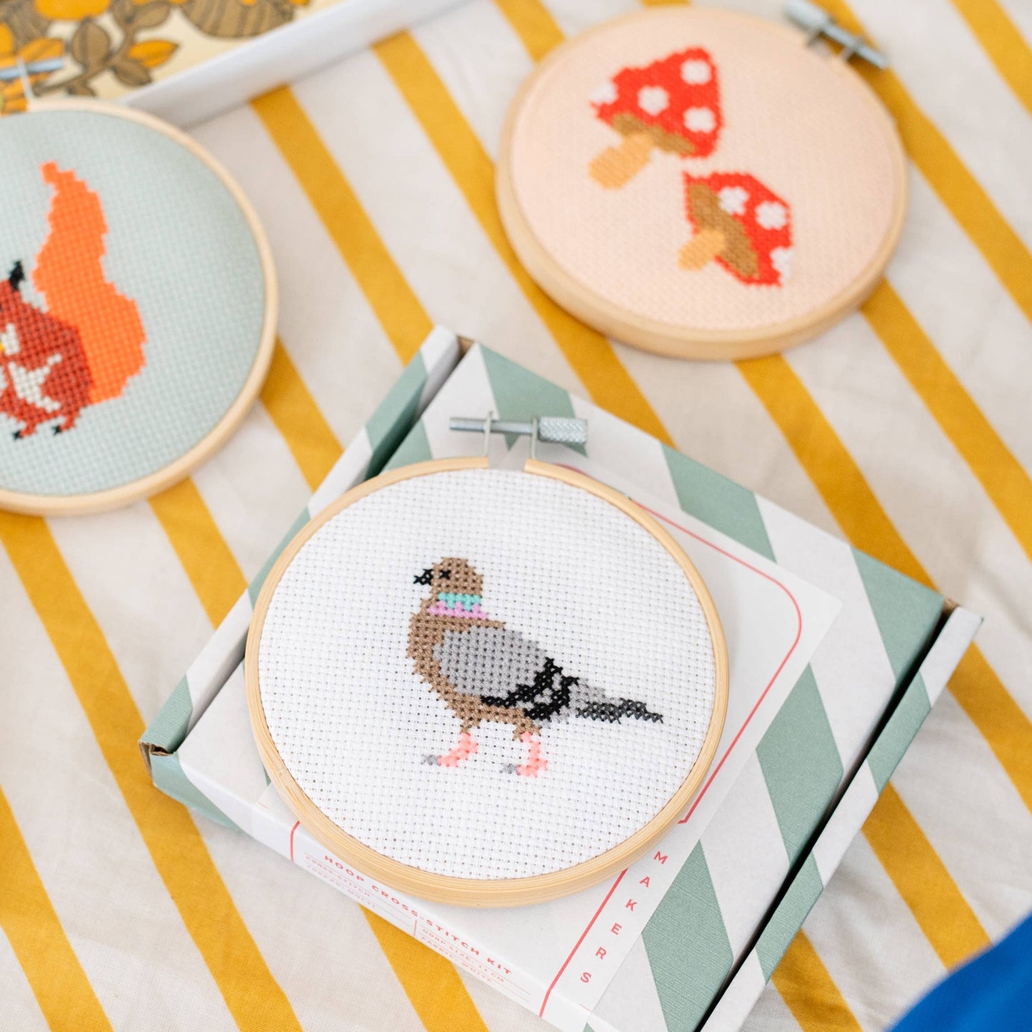 Pigeon Cross Stitch Kit