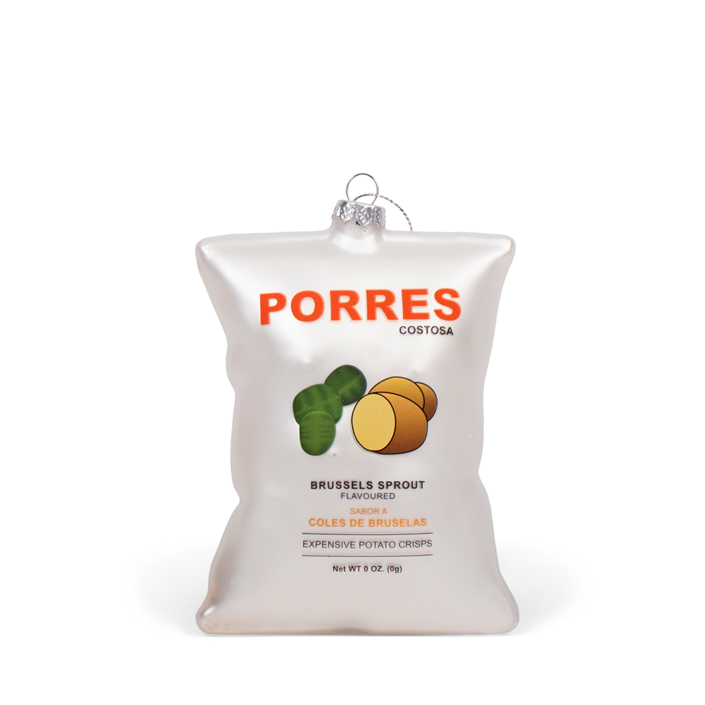 Porres Crisps Christmas Decoration, 10cm