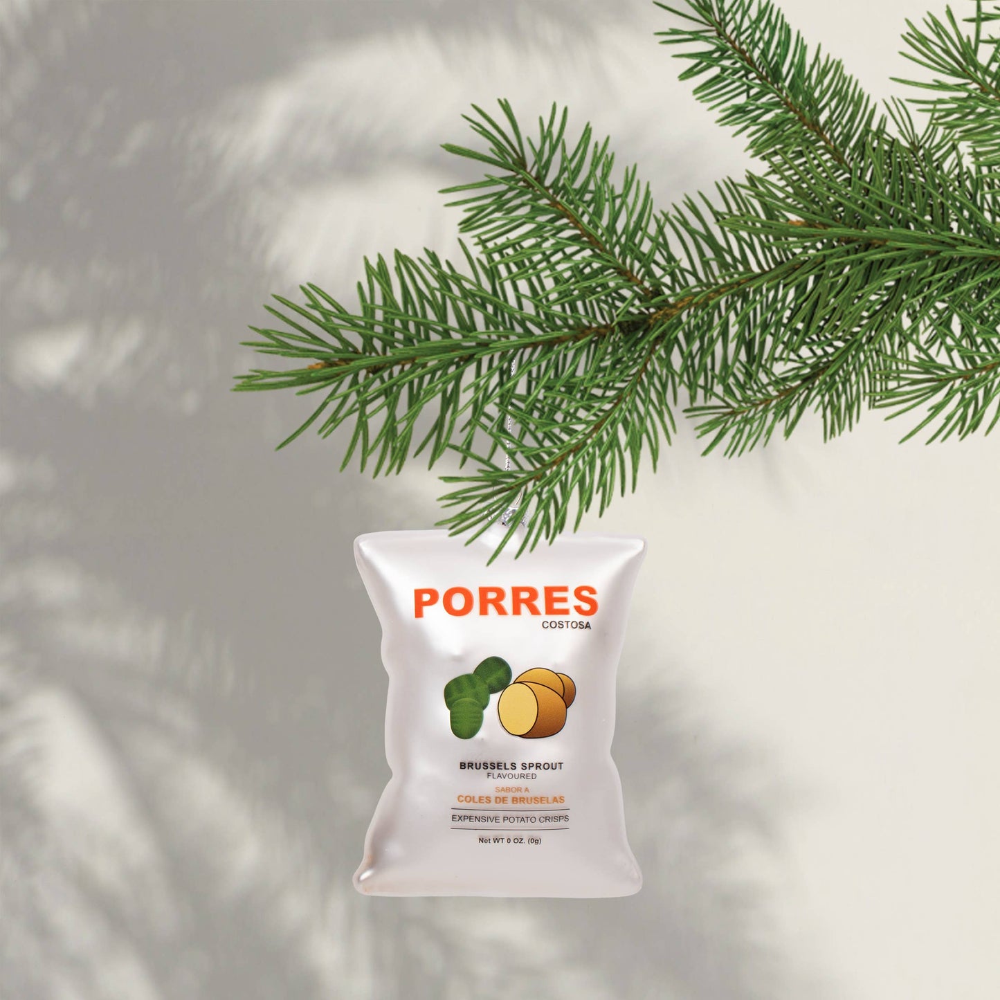 Porres Crisps Christmas Decoration, 10cm