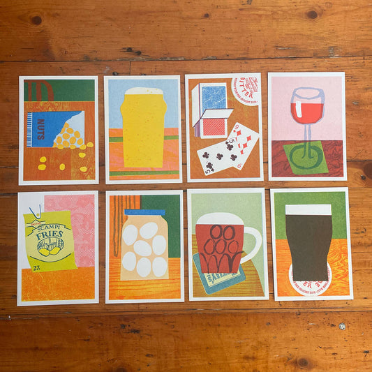 Pub Postcard Pack - Price Per Postcard