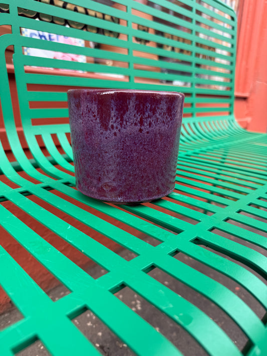 Purple Textured 14cm Pot