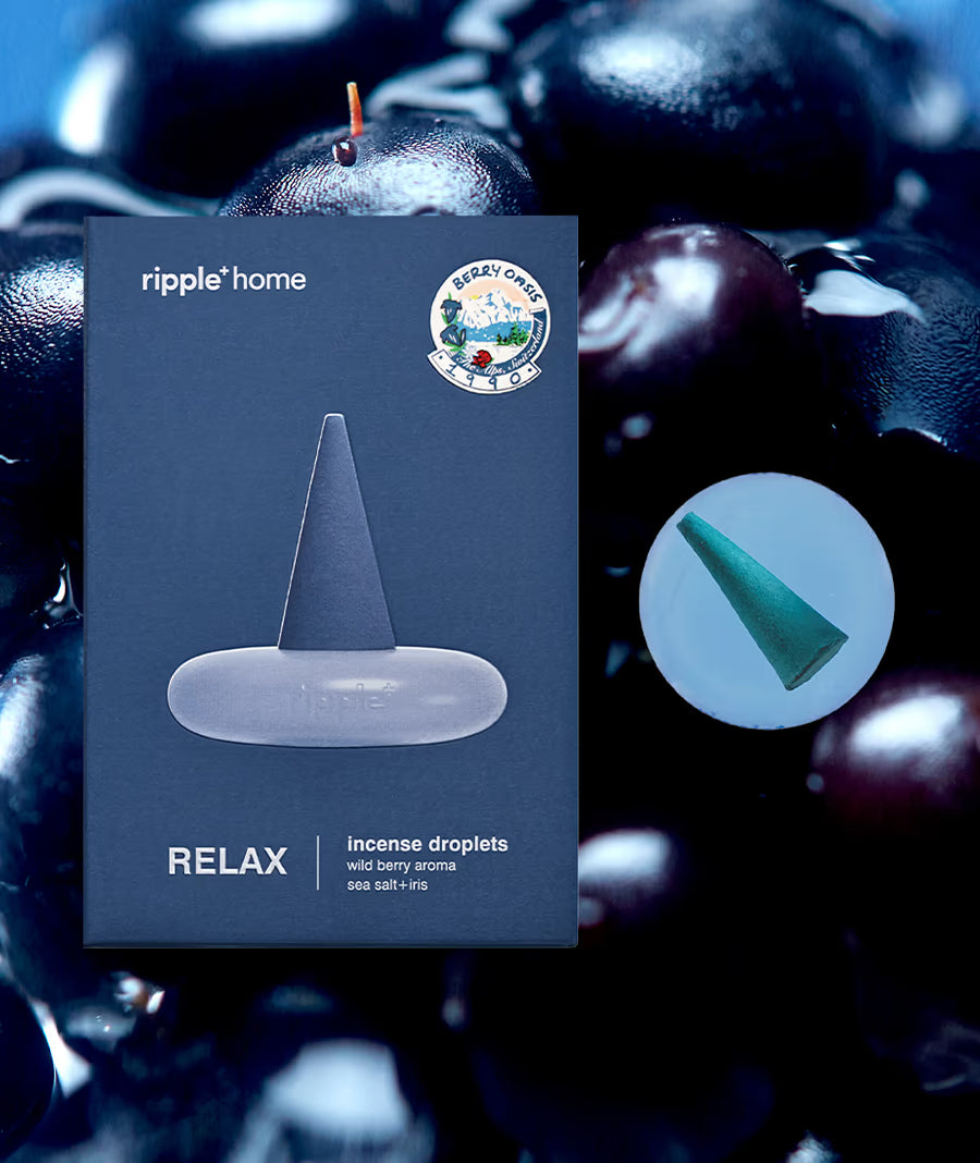 Ripple Incense Cones - Sea Breeze Berry Aroma