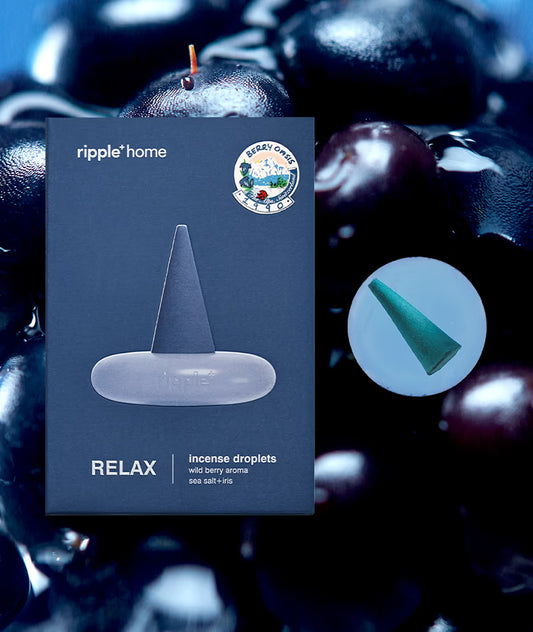 Ripple Incense Cones - Sea Breeze Berry Aroma