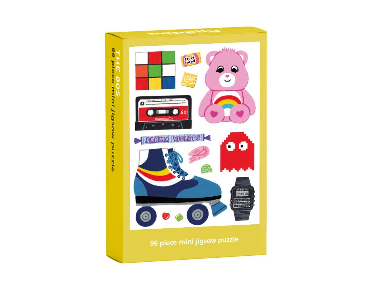 Retro 80's - 99 Piece Mini Jigsaw Puzzle