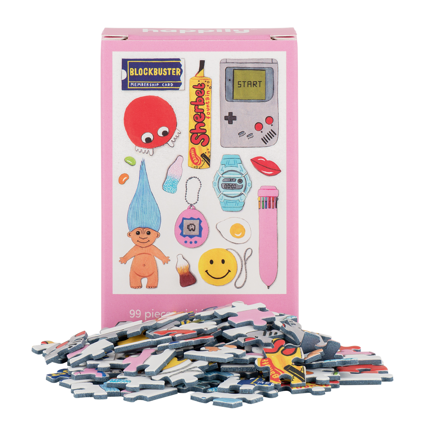 Retro 90's - 99 Piece Mini Jigsaw Puzzle