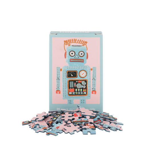 Robot - 99 Piece Mini Jigsaw Puzzle