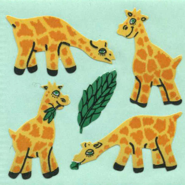 Vintage Stickers on the Roll ! Various Designs