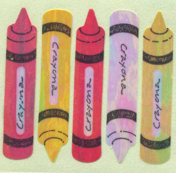Vintage Stickers on the Roll ! Various Designs