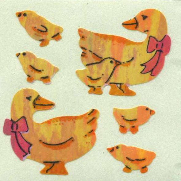 Vintage Stickers on the Roll ! Various Designs