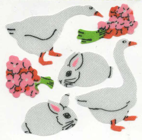 Vintage Stickers on the Roll ! Various Designs