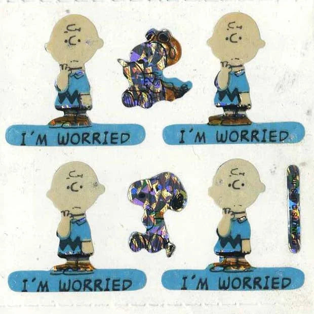Vintage Snoopy Stickers - On The Roll