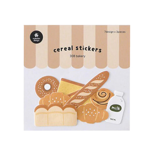 Suatelier Cereal Sticker Pack - bakery
