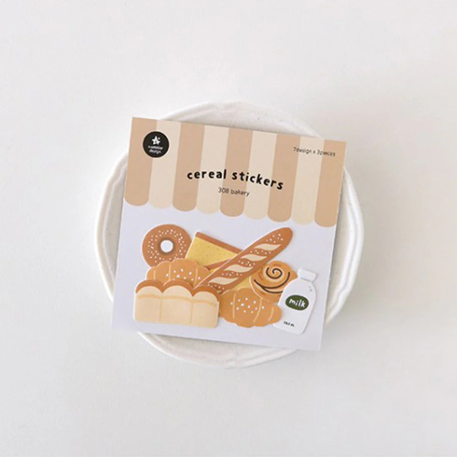 Suatelier Cereal Sticker Pack - bakery